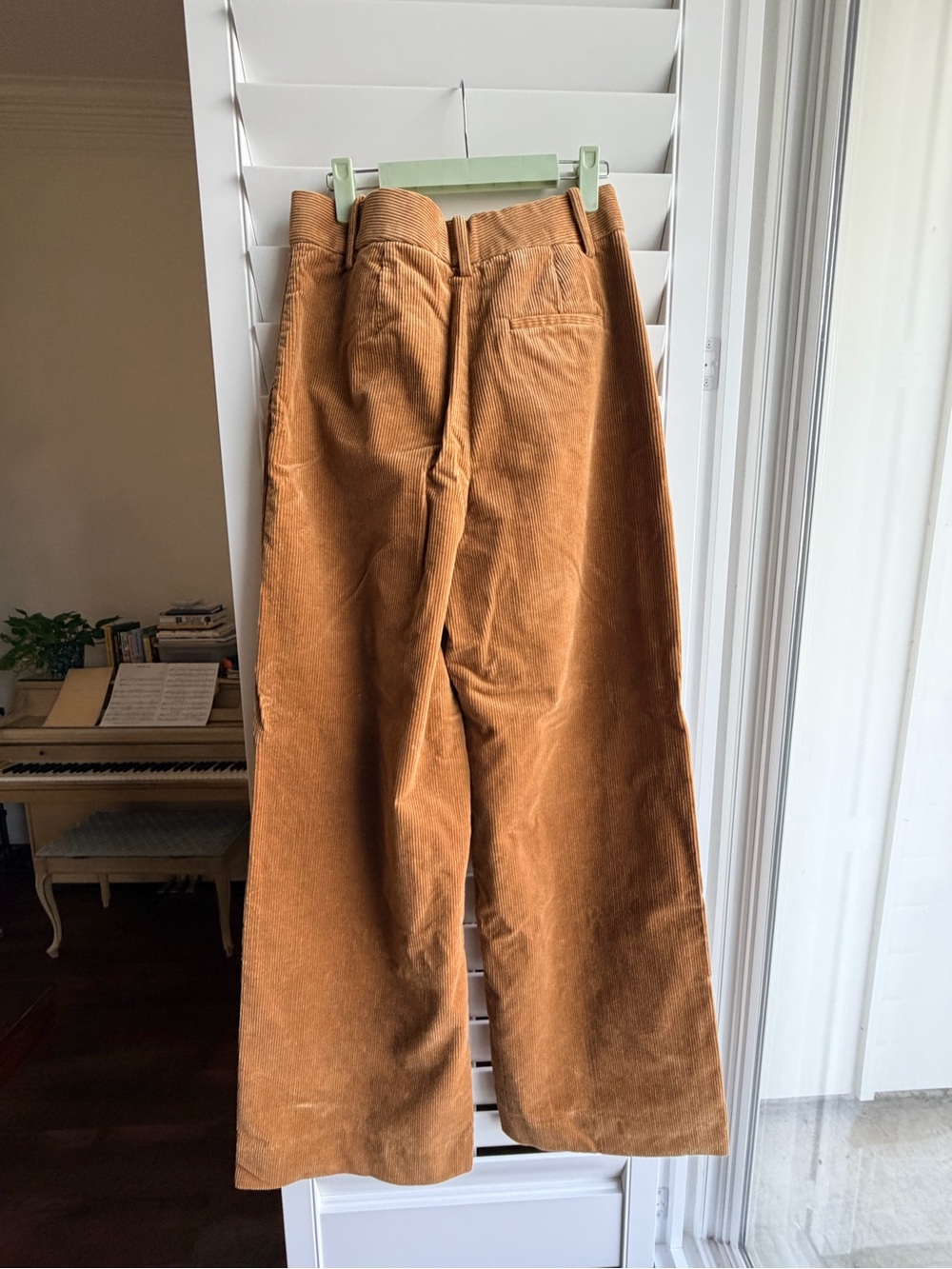 Banana Republic Rivoli Wide-Leg Corduroy Trousers - Picture 3 of 4